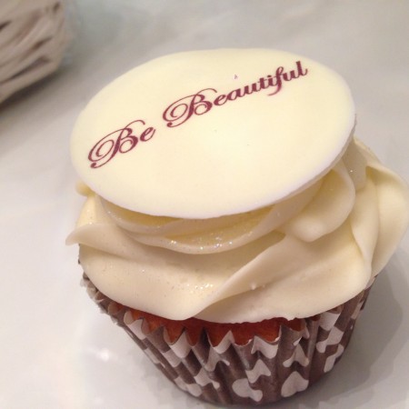 Be Beautiful Cupcake