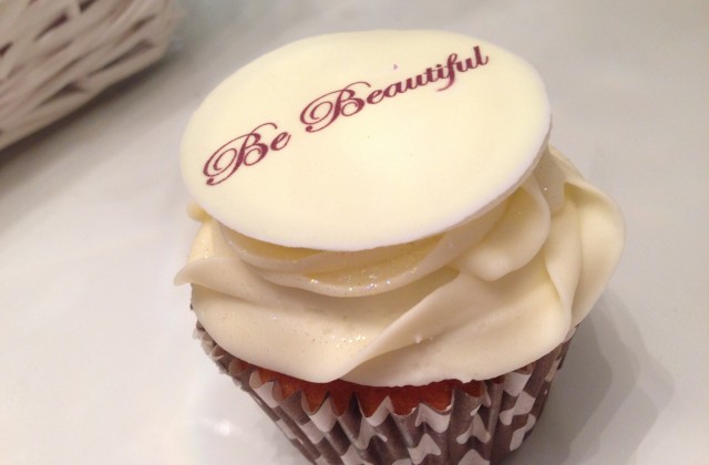 Be Beautiful Cupcake
