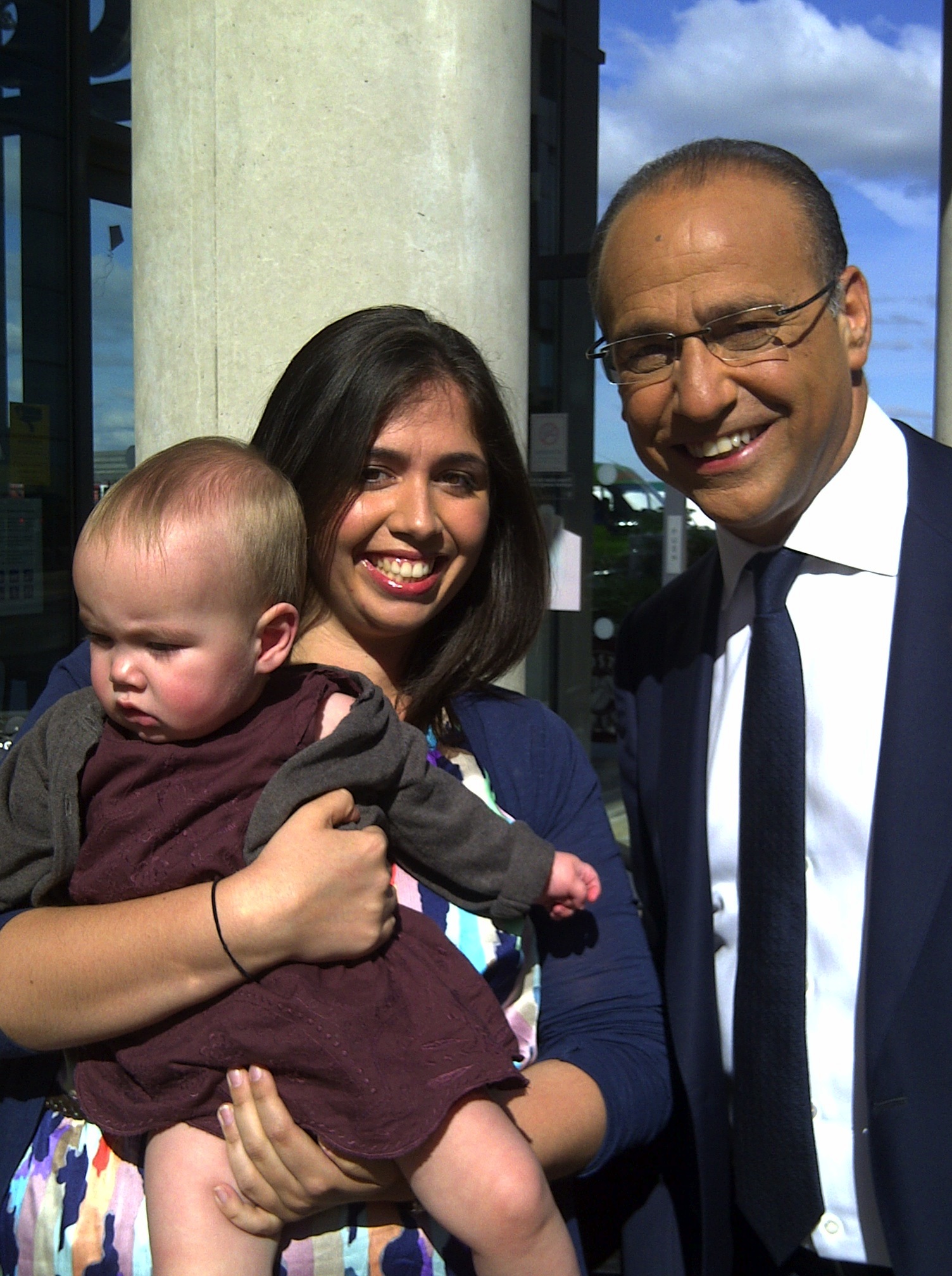 Mummy and Boo with Theo Paphitis