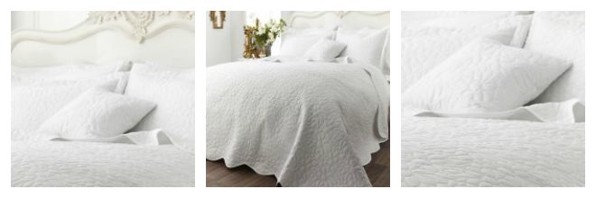 Yorkshire Linen Floral Generic White Bed Linen Range